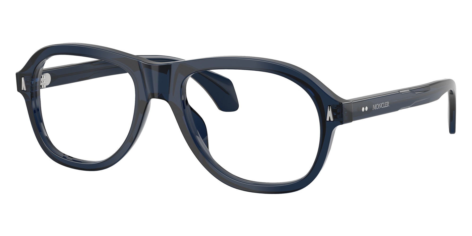 Moncler ME2025U 3020 53 - Shiny Transparent Dark Blue #id:me2025u3020_s:112105