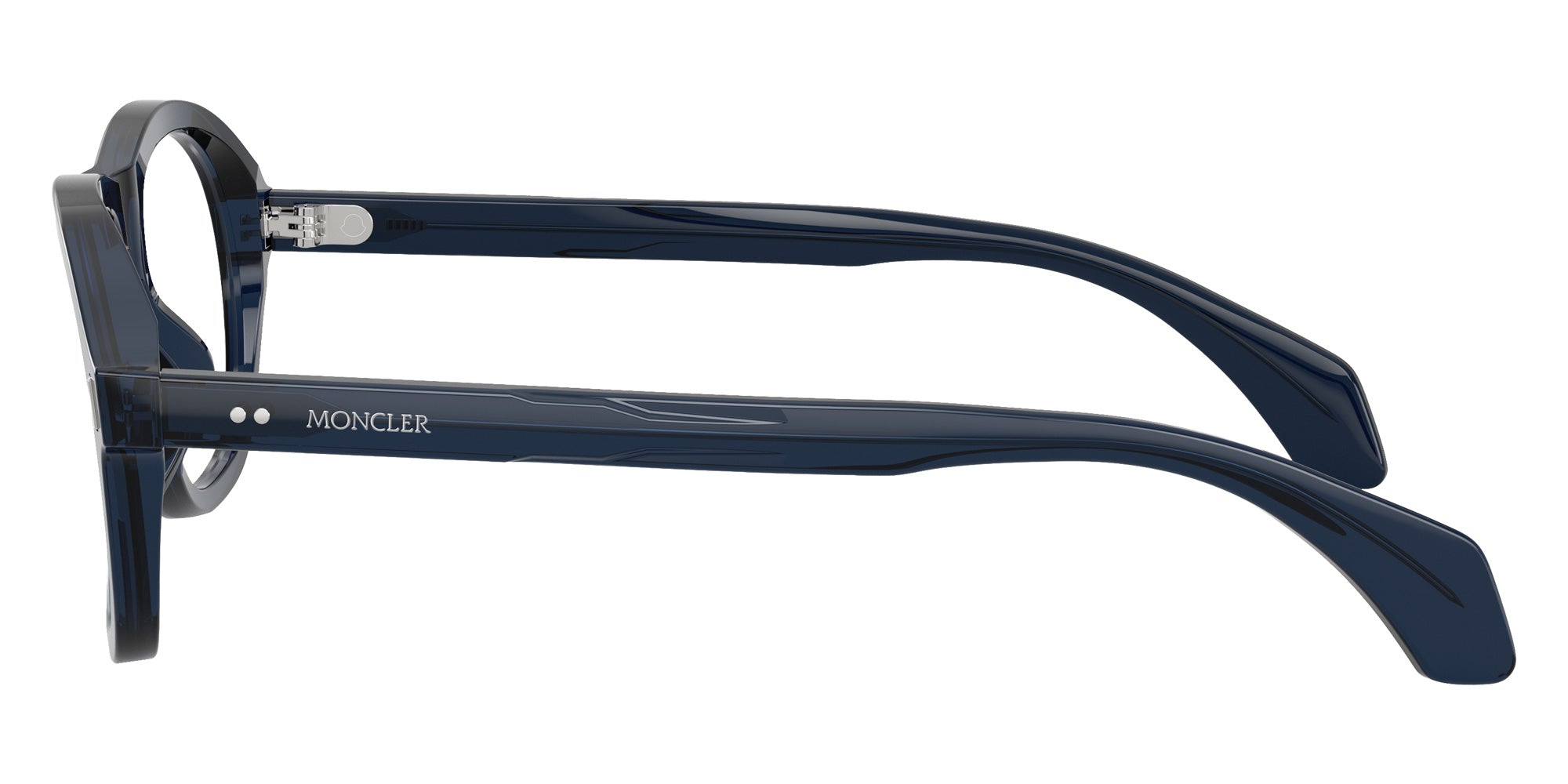 Moncler ME2025U 3020 53 - Shiny Transparent Dark Blue #id:me2025u3020_s:112110