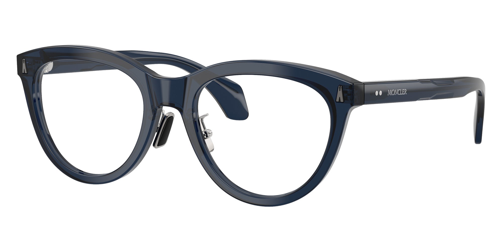 Moncler ME2026F 3020 52 - Shiny Transparent Dark Blue #id:me2026f3020_s:108105