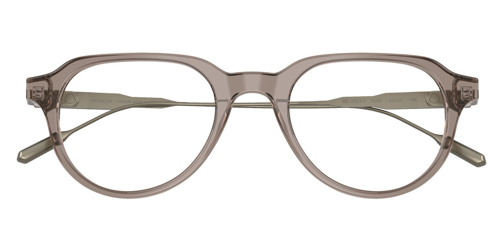 Moncler ME2031F 3009 52 - Shiny Dark Transparent Gray #id:me2031f3009_s:104120