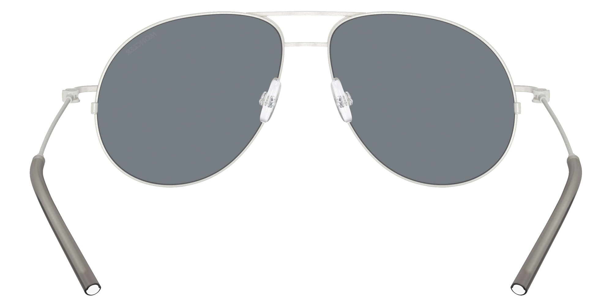 Moncler ME4002 Flyze 10041U 58 - Matte Silver / Blue Mirrored Silver #id:me400210041u_s:102115