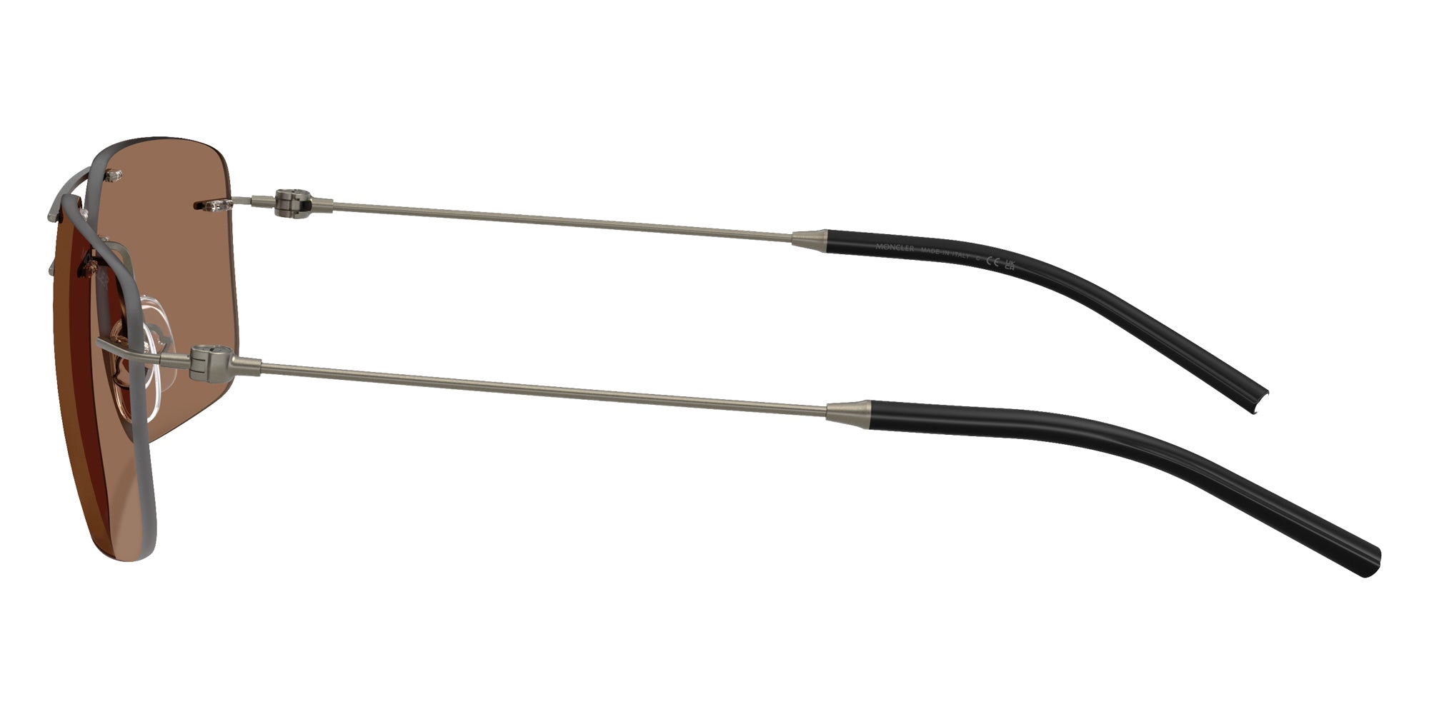 Moncler ME4003 Doppler 100273 56 - Matte Anthracite / Dark Brown #id:me4003100273_s:102110