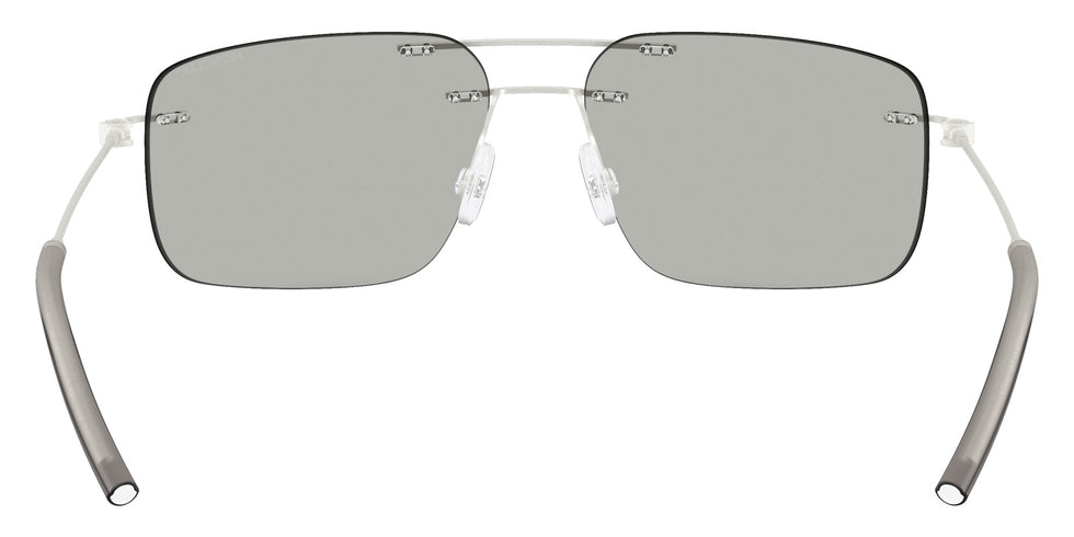 Moncler ME4003 Doppler 10048V 56 - Matte Silver / Blue Mirrored Silver #id:me400310048v_s:106115