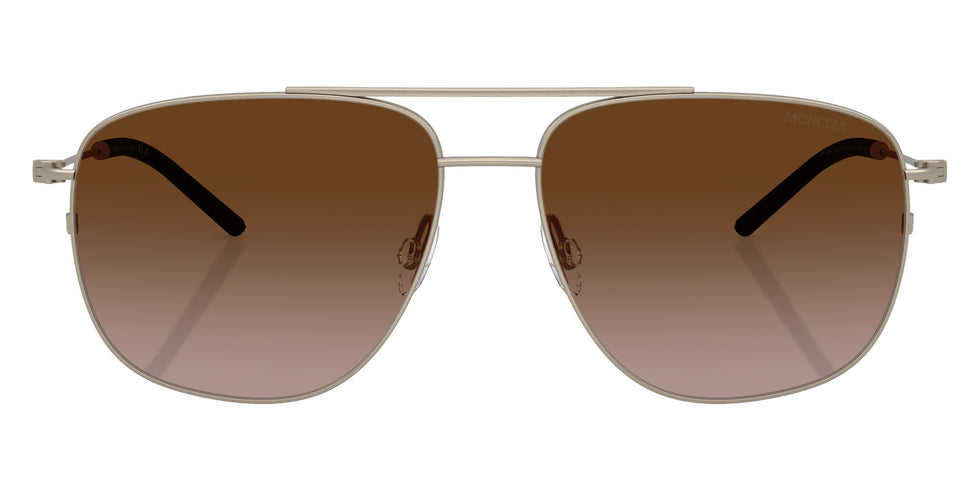 Moncler ME4004 Alumni 100313 60 - Matte Bronze / Dark Brown Mirrored Rose Gold #id:me4004100313_s:100100