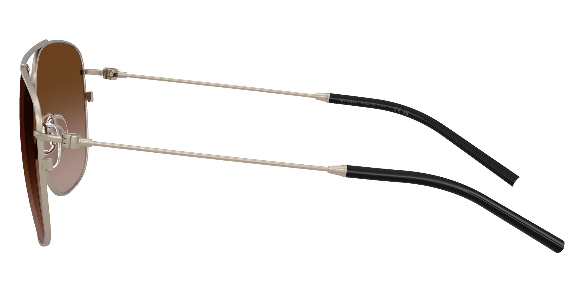 Moncler ME4004 Alumni 100313 60 - Matte Bronze / Dark Brown Mirrored Rose Gold #id:me4004100313_s:100110