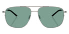 Moncler ME4004 Alumni 100582 60 - Shiny Gunmetal / Petrol Green #id:me4004100582_s:102100