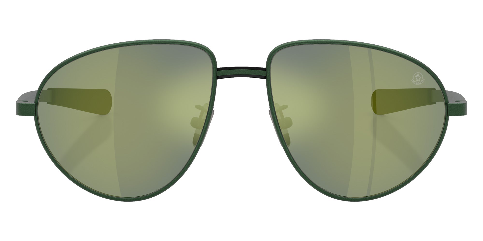 Moncler ME4009 VIZLA 10186R 55 - Matte Green / Mirrored Green #id:me400910186r_s:100100