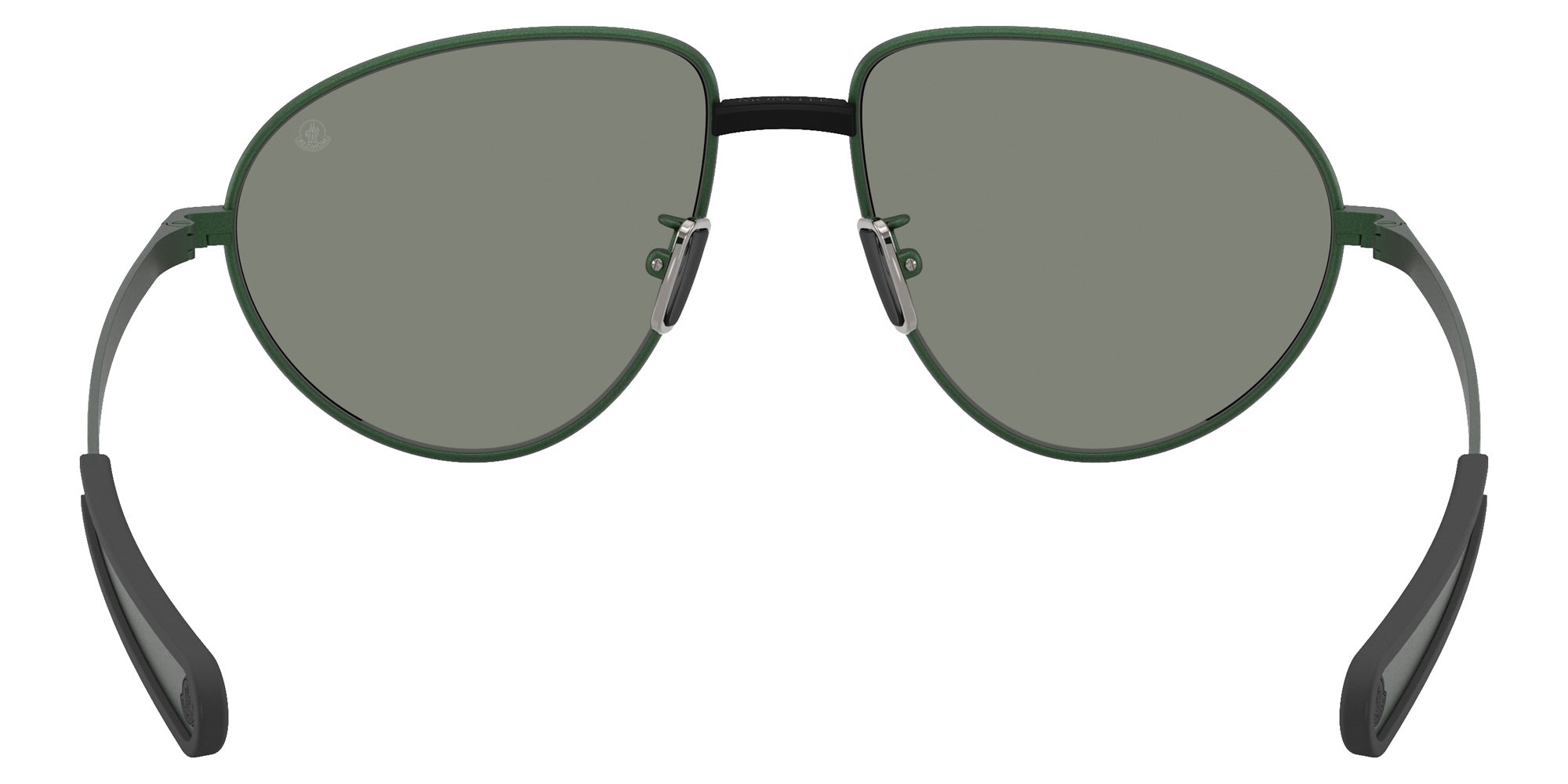 Moncler ME4009 VIZLA 10186R 55 - Matte Green / Mirrored Green #id:me400910186r_s:100115