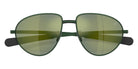 Moncler ME4009 VIZLA 10186R 55 - Matte Green / Mirrored Green #id:me400910186r_s:100120
