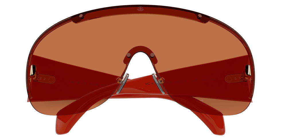 Moncler ME4012 Rizon 100773 143 - Shiny Pale Gold / Dark Gray Solid #id:me4012100773_s:100120