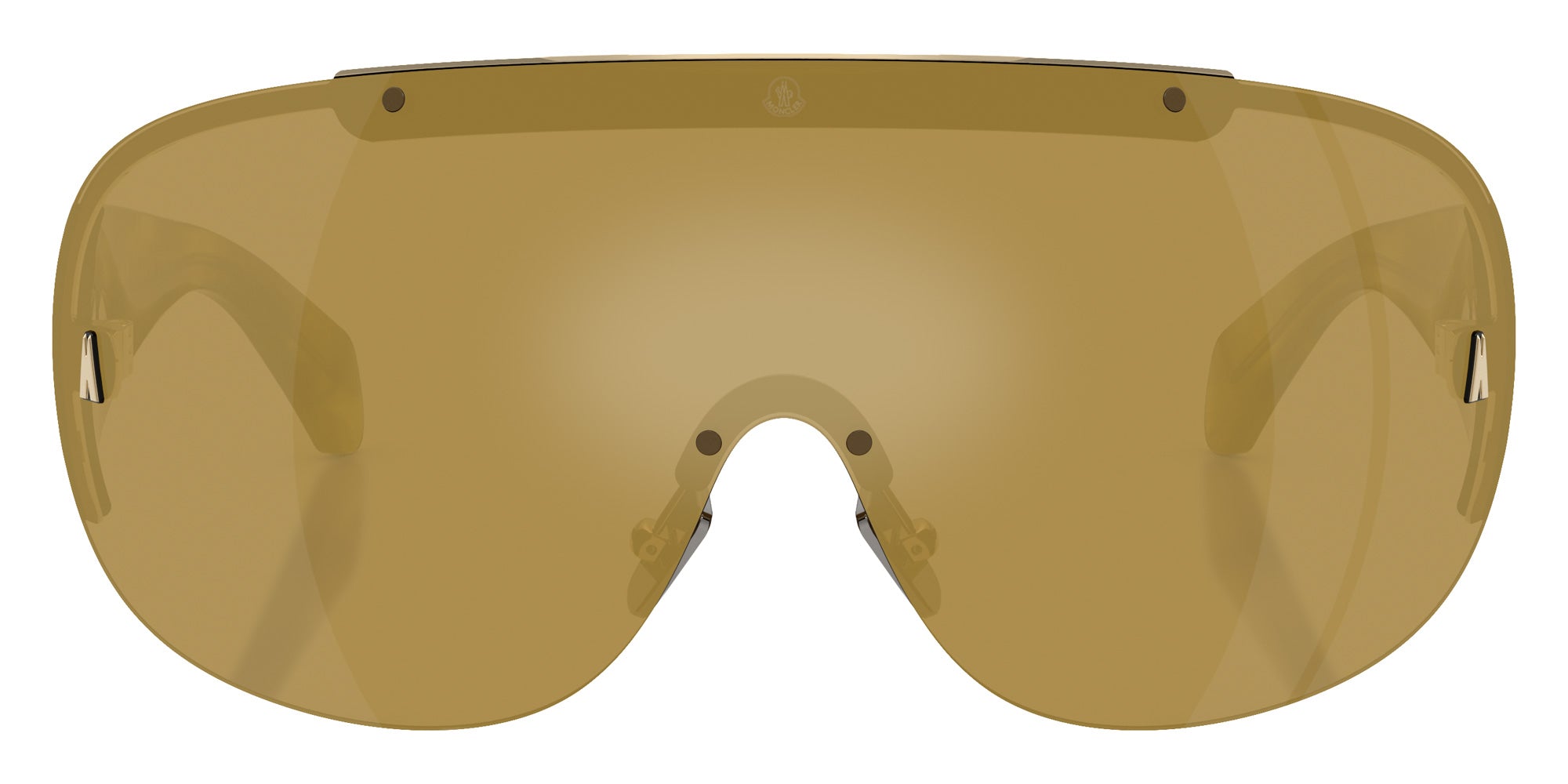 Moncler ME4012 Rizon 10077I 143 - Shiny Pale Gold / Brown Solid Mirrored #id:me401210077i_s:102100