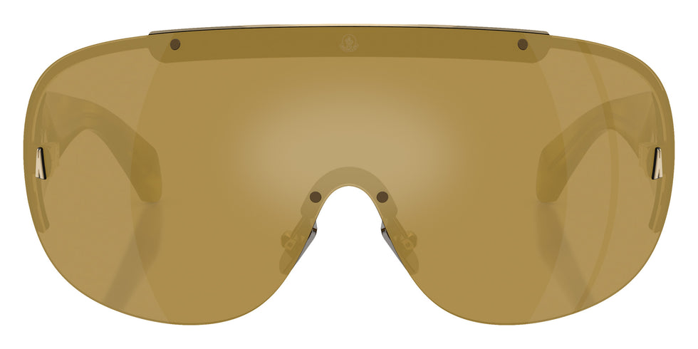Moncler ME4012 Rizon 10077I 143 - Shiny Pale Gold / Brown Solid Mirrored #id:me401210077i_s:102100