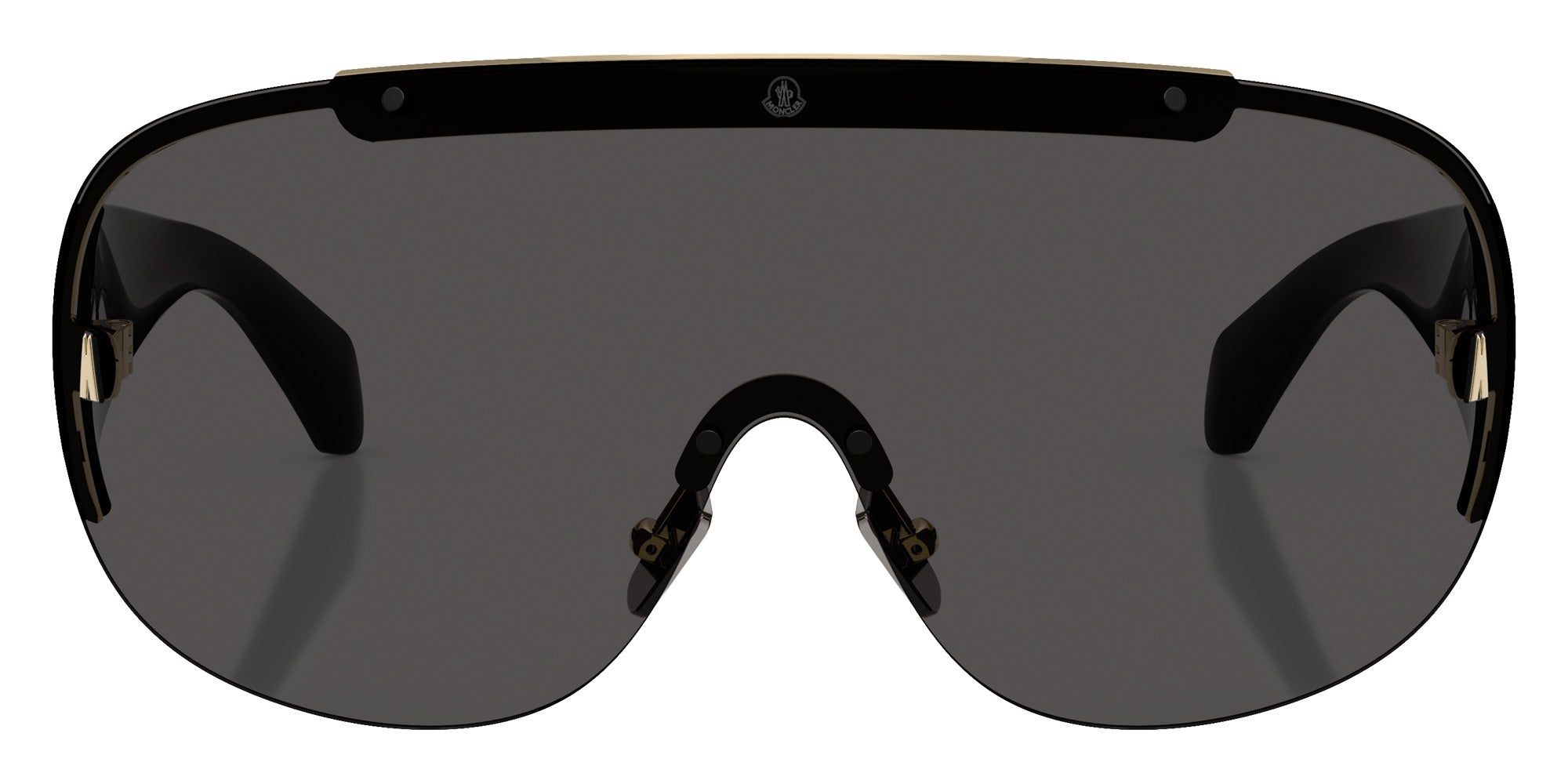 Moncler ME4012 Rizon 100787 143 - Shiny Pale Gold / Mirrored Green #id:me4012100787_s:104100