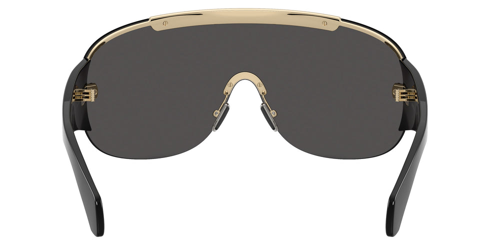 Moncler ME4012 Rizon 100787 143 - Shiny Pale Gold / Mirrored Green #id:me4012100787_s:104115