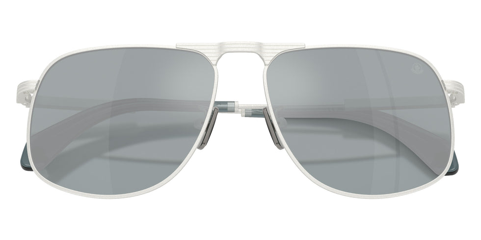 Moncler ME4014 Vitessa 10046G 58 - Matte Silver / Mirrored Blue #id:me401410046g_s:100120