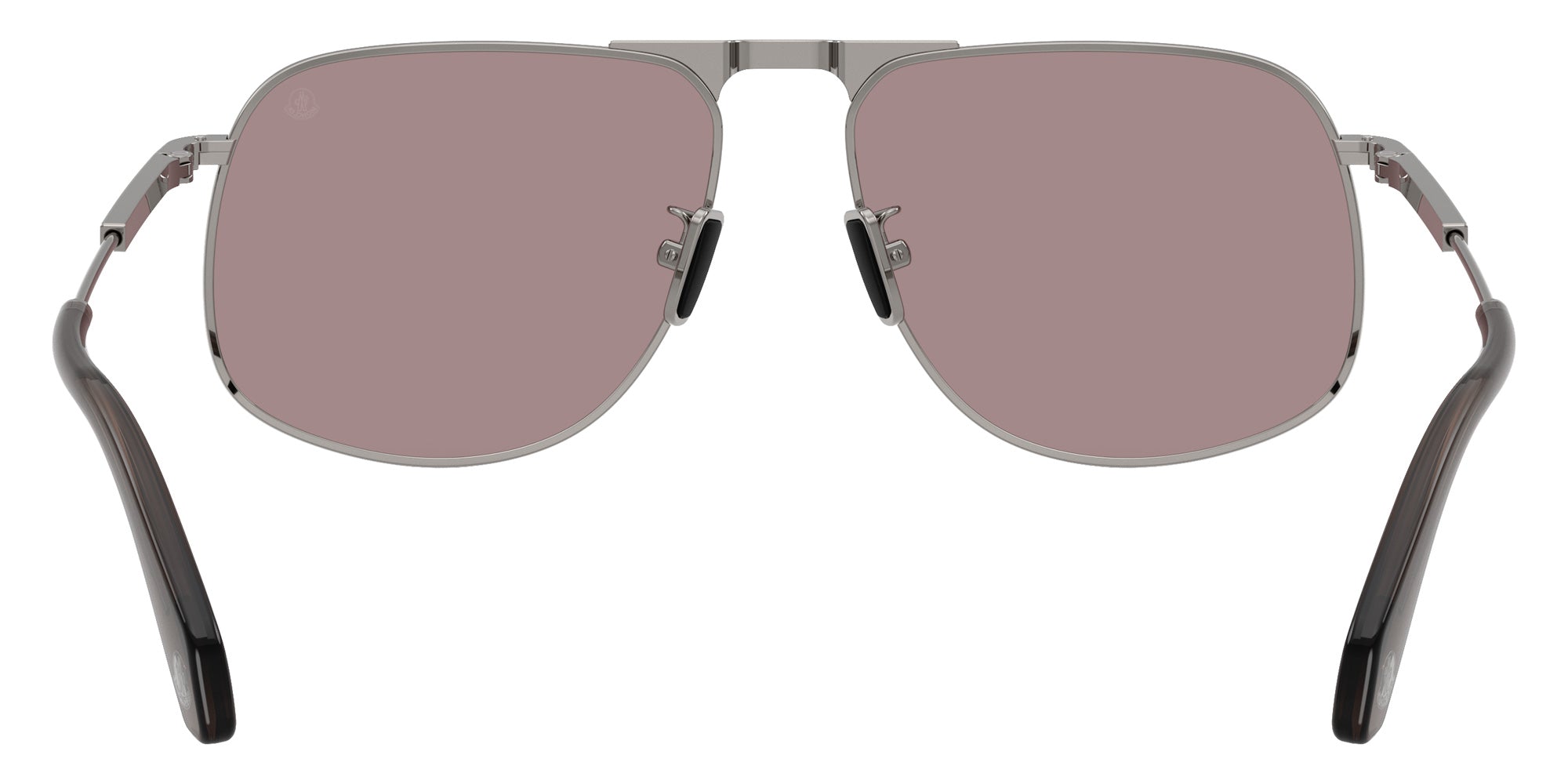 Moncler ME4014 Vitessa 1005LA 58 - Shiny Gun Metal / Solid Purple #id:me40141005la_s:102115