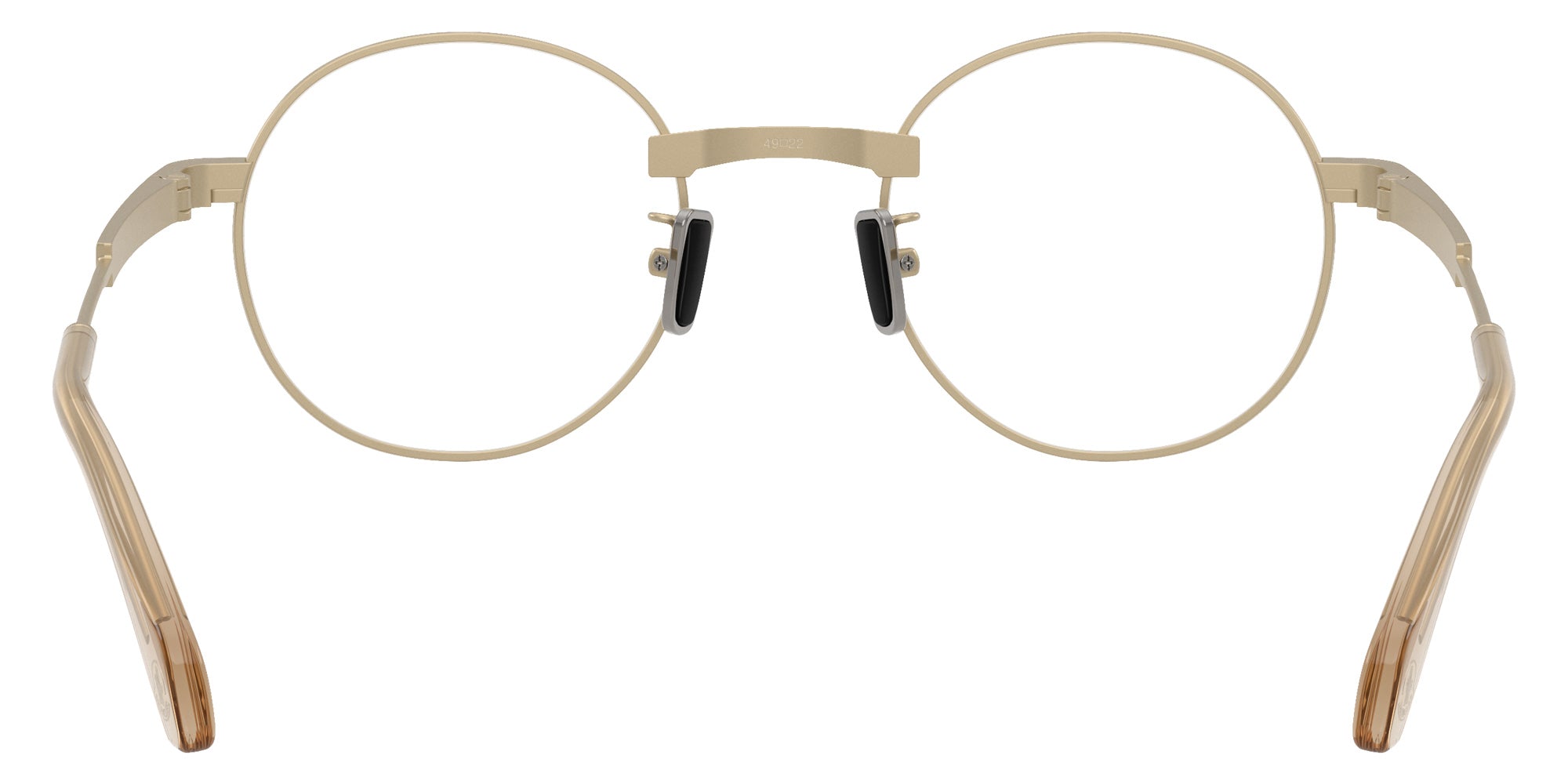 Moncler ME4015T Suffuse 10242C 49 - Matte Pale Gold / Gradient Brown #id:me4015t10242c_s:100115