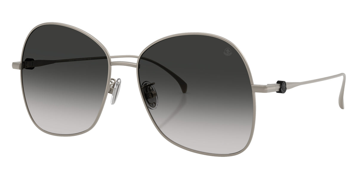 Moncler ME4019T Veyra 10043C 59 - Matte Silver / Gradient Gray #id:me4019t10043c_s:102105