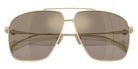 Moncler ME4020T Arium 10245A 63 - Matte Pale Gold / Light Brown Mirrored Gold #id:me4020t10245a_s:102120