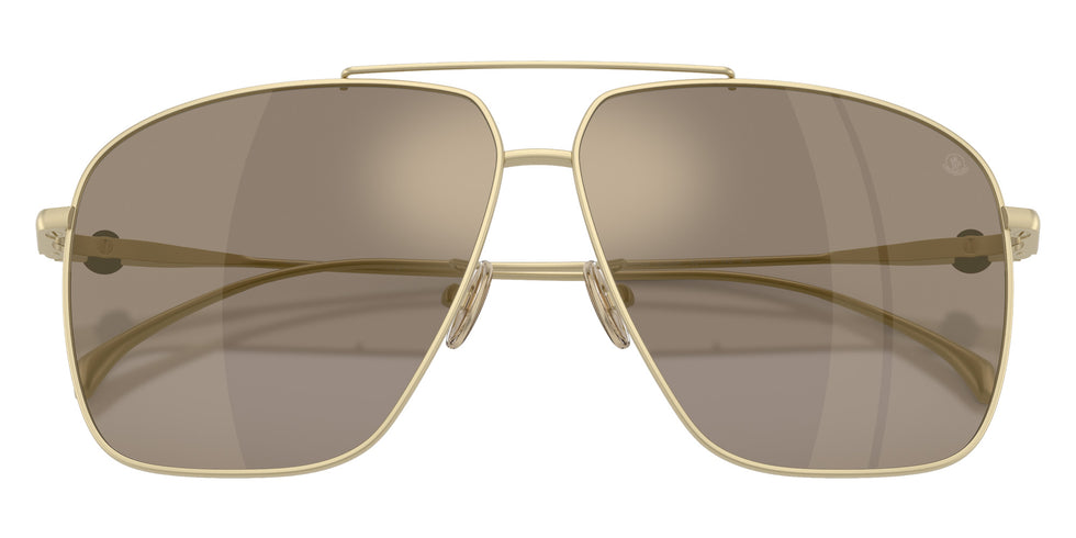 Moncler ME4020T Arium 10245A 63 - Matte Pale Gold / Light Brown Mirrored Gold #id:me4020t10245a_s:102120