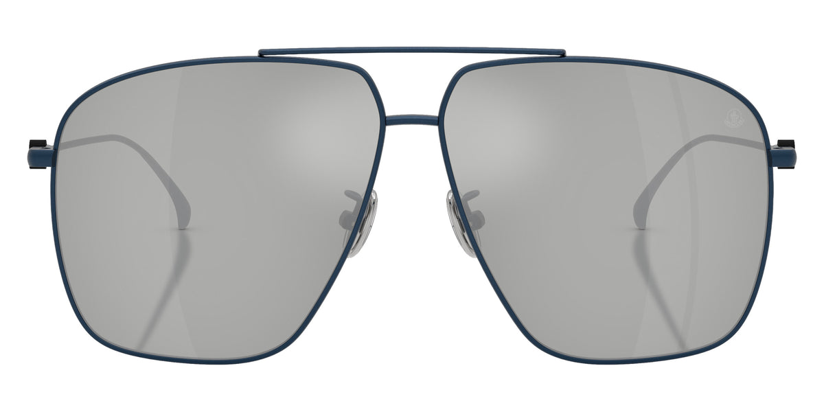 Moncler ME4020T Arium 10268V 63 - Matte Blue / Mirrored Gray #id:me4020t10268v_s:104100