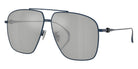 Moncler ME4020T Arium 10268V 63 - Matte Blue / Mirrored Gray #id:me4020t10268v_s:104105