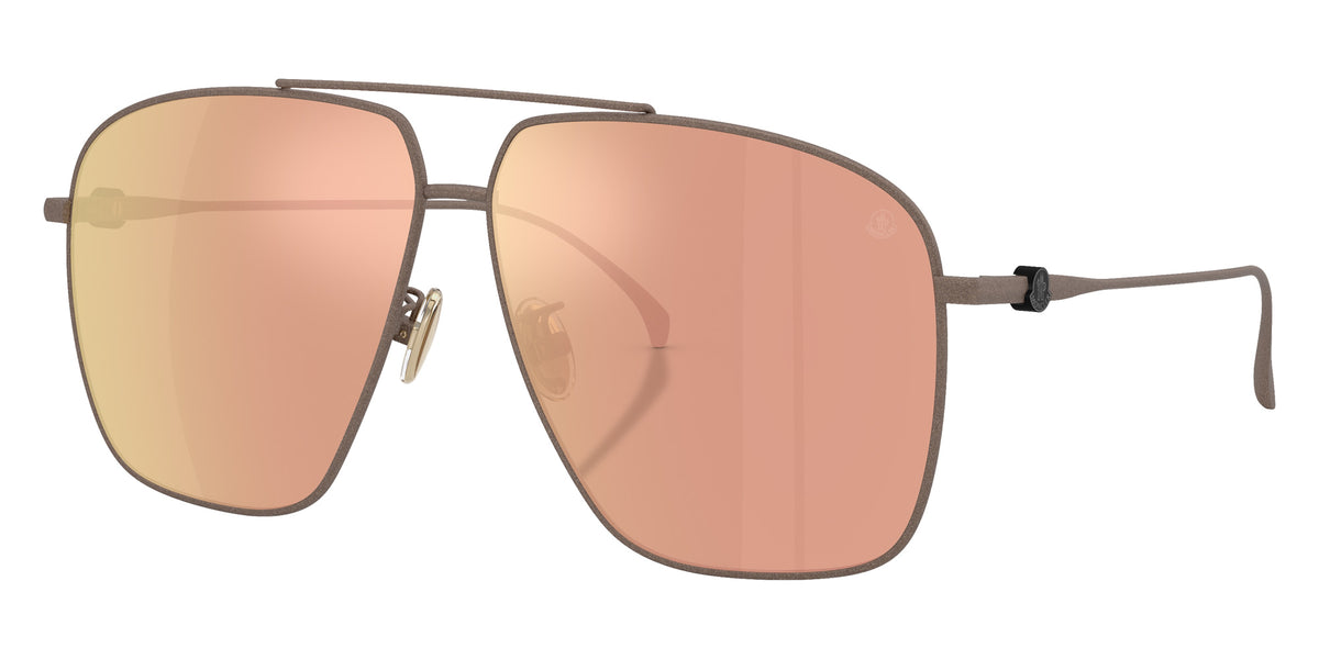 Moncler ME4020T Arium 10277J 63 - Matte Taupe / Rose Mirrored #id:me4020t10277j_s:106105