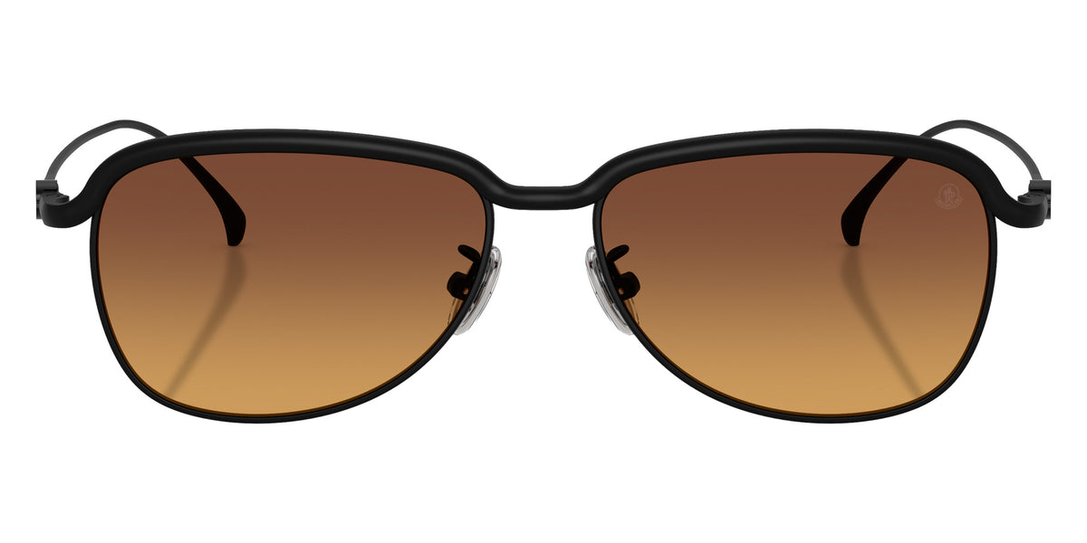 Moncler ME4021TD 1001T5 56 - Matte Black / Gradient Mustard #id:me4021td1001t5_s:102100