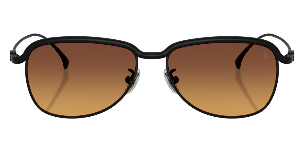 Moncler ME4021TD 1001T5 56 - Matte Black / Gradient Mustard #id:me4021td1001t5_s:102100