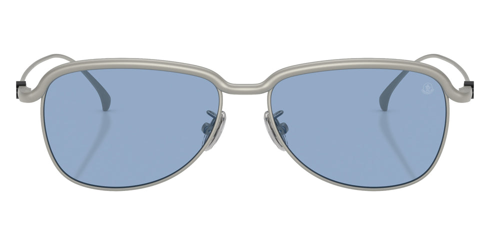 Moncler ME4021TD 100480 56 - Matte Silver / Solid Light Blue #id:me4021td100480_s:106100