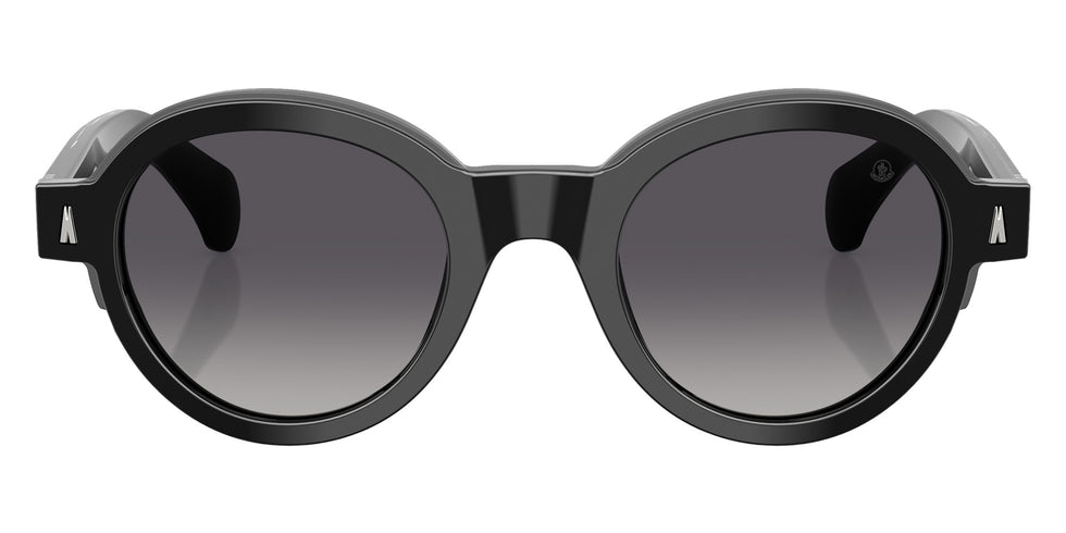 Moncler ME6003 Rondosa 3001T3 47 - Shiny Black / Polarized Gradient Gray #id:me60033001t3_s:100100