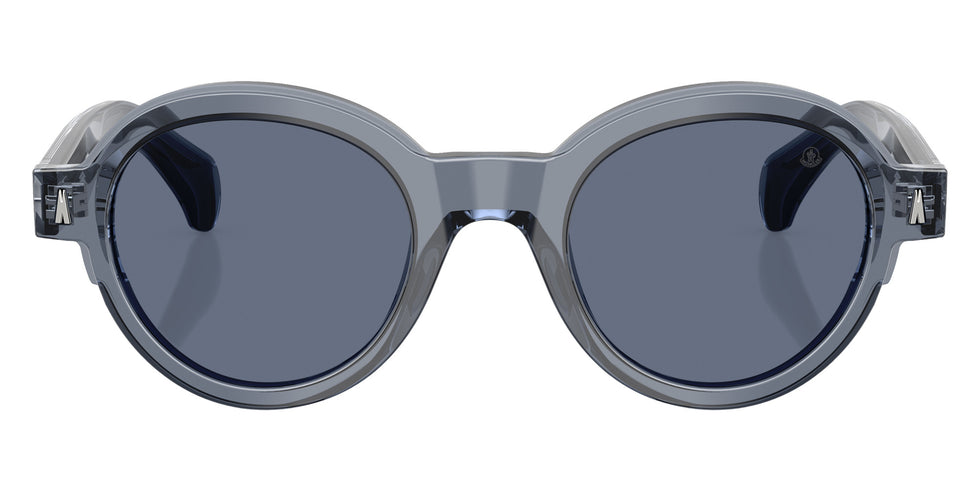 Moncler ME6003 Rondosa 300772 47 - Shiny Transparent Blue / Blue #id:me6003300772_s:102100