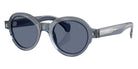 Moncler ME6003 Rondosa 300772 47 - Shiny Transparent Blue / Blue #id:me6003300772_s:102105