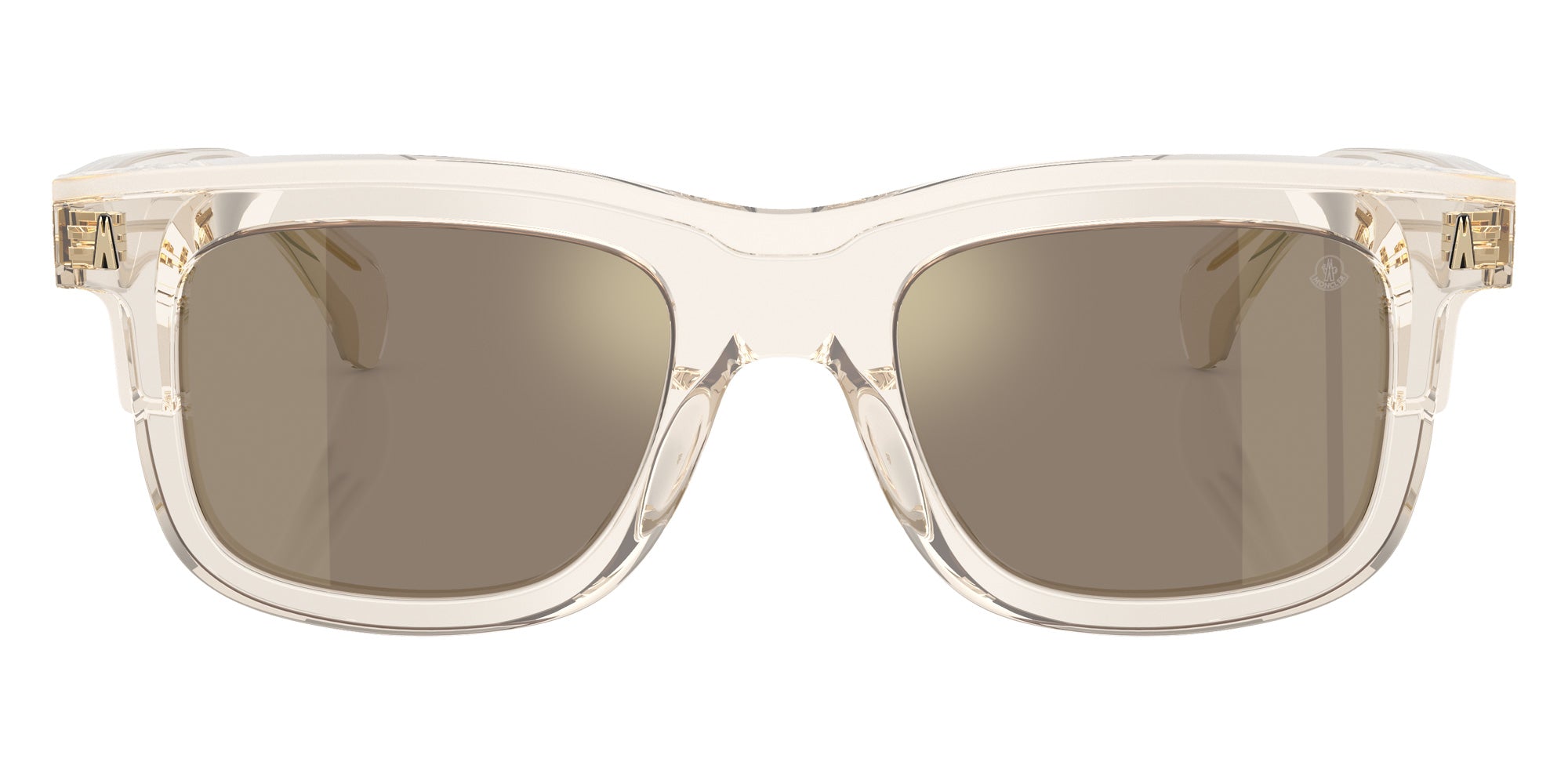 Moncler ME6004 Claro 30035A 51 - Transparent Butter / Light Brown Mirrored Gold #id:me600430035a_s:104100
