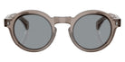 Moncler ME6012 AURONE 300987 47 - Transparent Shiny Gray / Solid Gray #id:me6012300987_s:100100