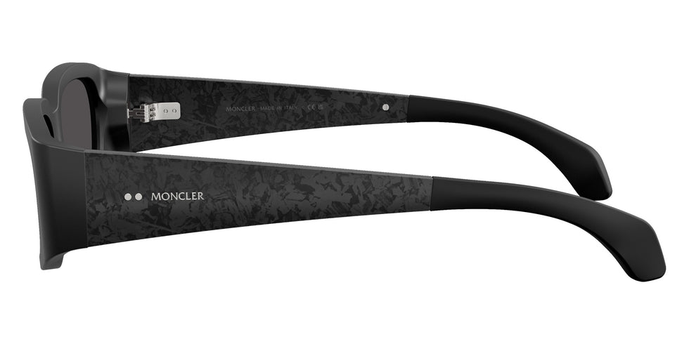 Moncler ME6014U Lumin 300187 55 - Matte Black / Dark Gray Solid #id:me6014u300187_s:100110