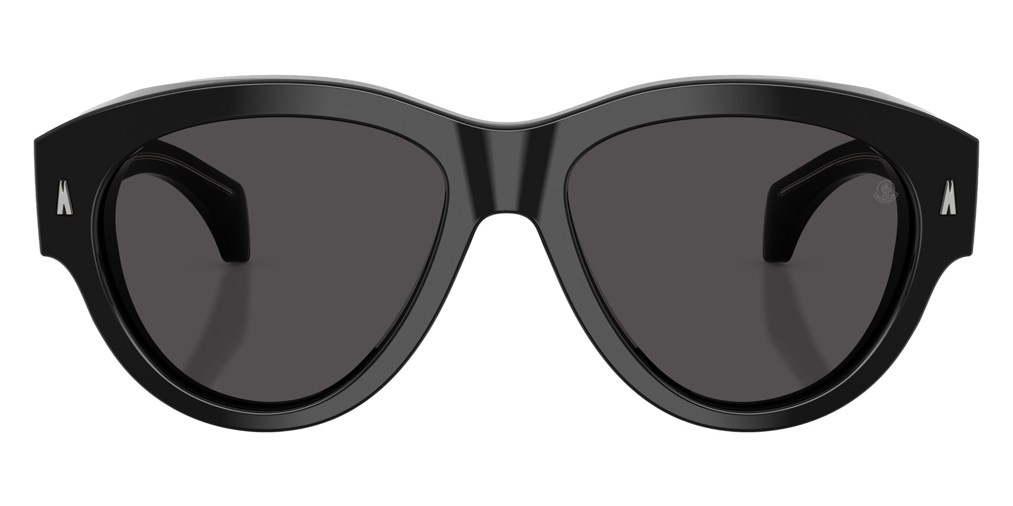 Moncler ME6016U Chicane 300187 55 - Shiny Black / Dark Solid Gray #id:me6016u300187_s:100100