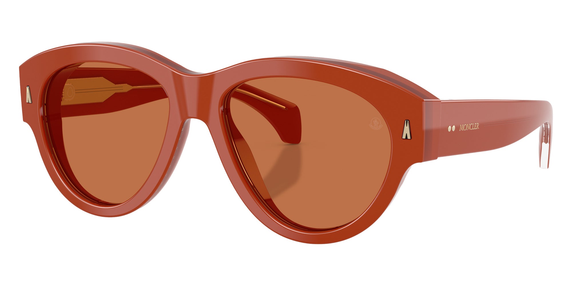 Moncler ME6016U Chicane 302573 55 - Shiny Mattone / Solid Cinnamon #id:me6016u302573_s:104105