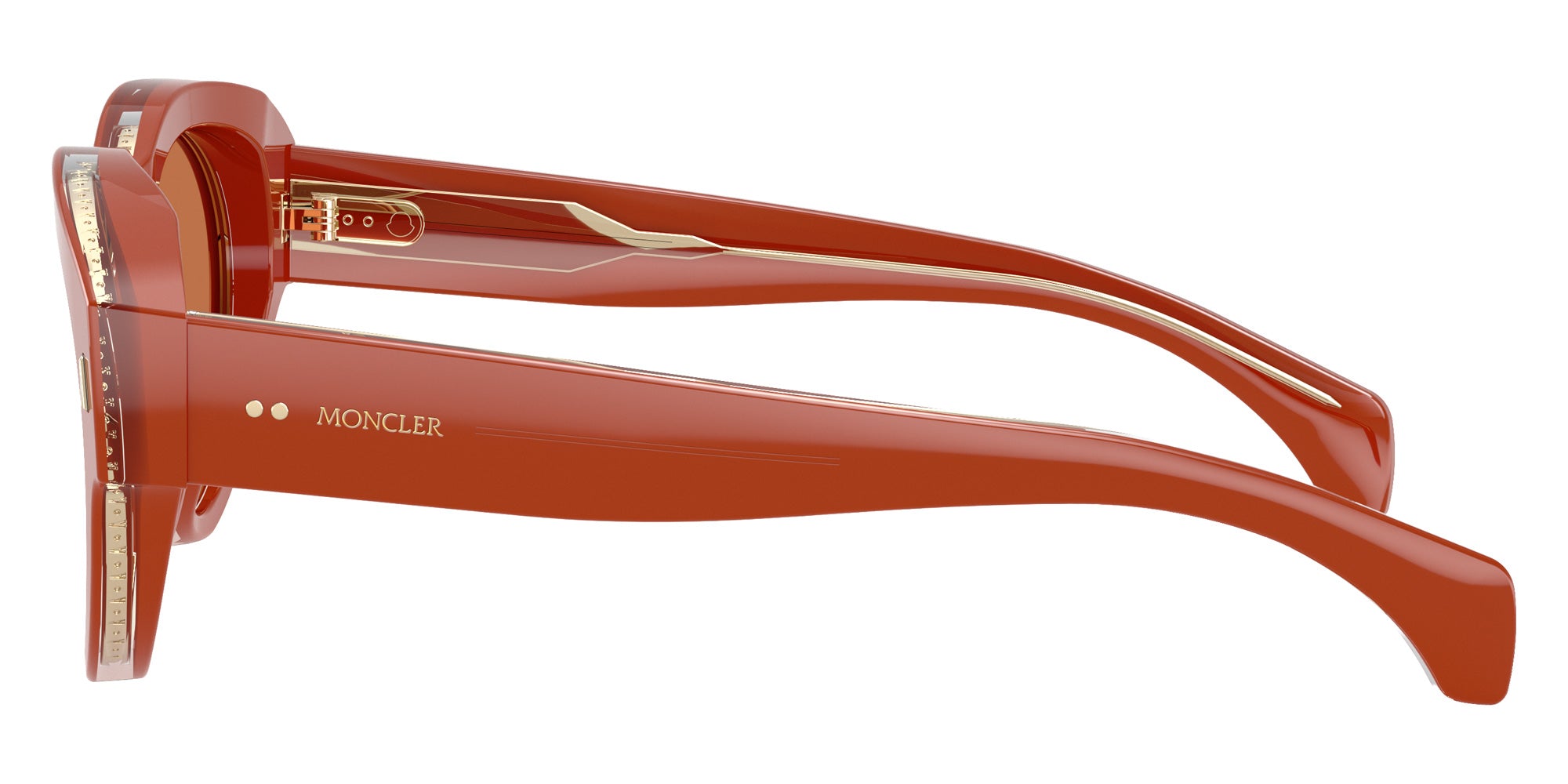 Moncler ME6016U Chicane 302573 55 - Shiny Mattone / Solid Cinnamon #id:me6016u302573_s:104110