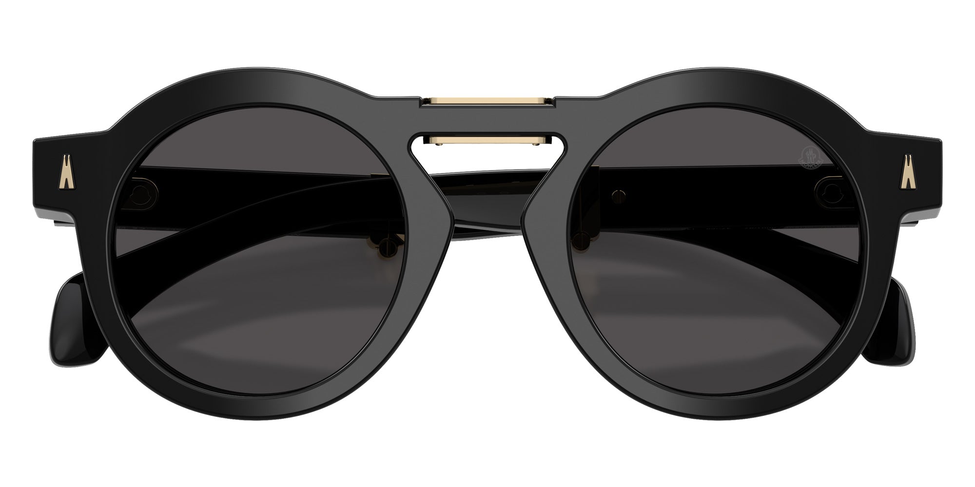 Moncler ME6019U Glisse 300187 47 - Shiny Black / Dark Gray Solid #id:me6019u300187_s:100120