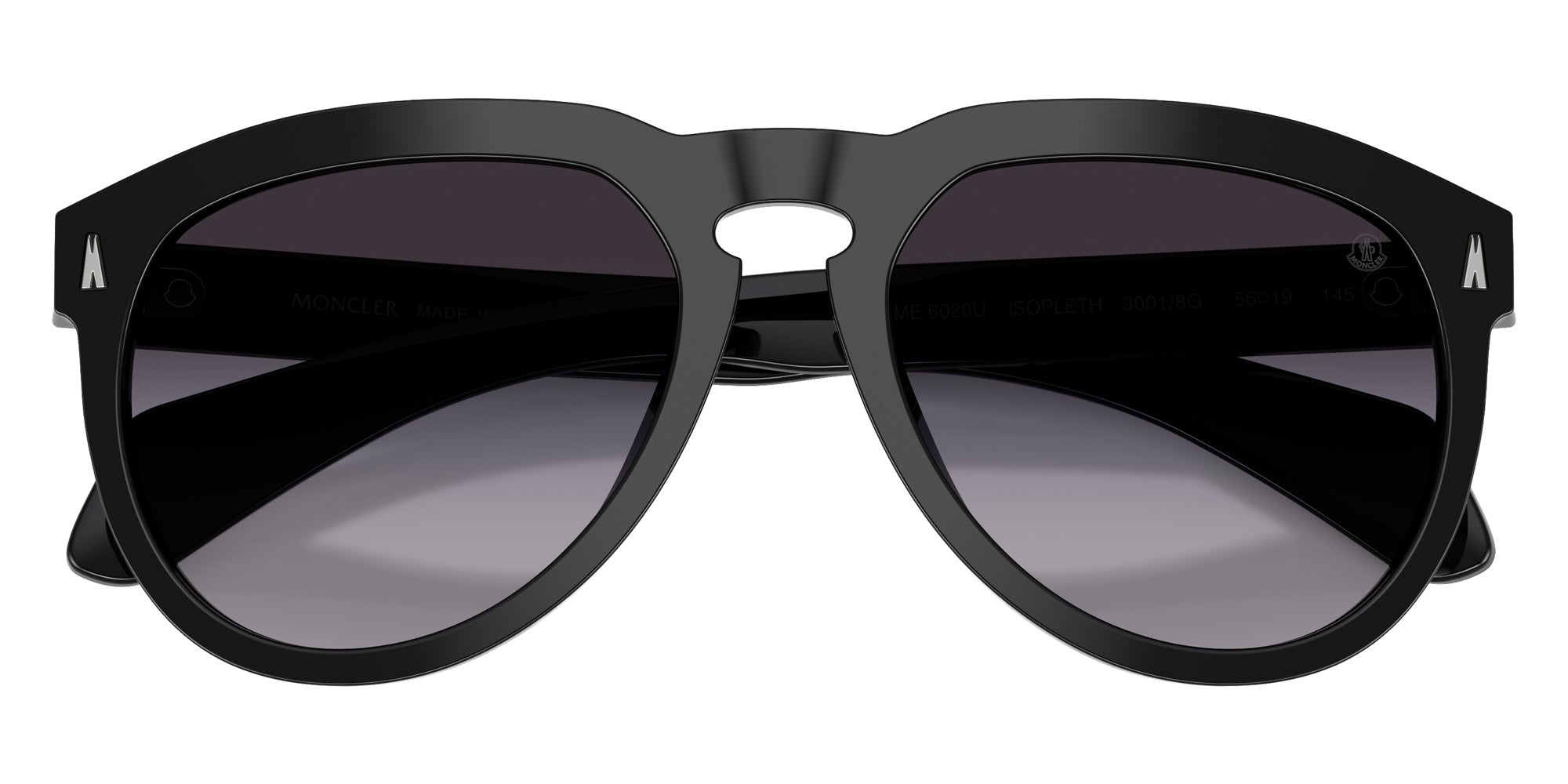 Moncler ME6020U Isopleth 30018G 56 - Shiny Black #id:me6020u30018g_s:100120