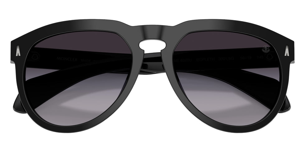 Moncler ME6020U Isopleth 30018G 56 - Shiny Black #id:me6020u30018g_s:100120