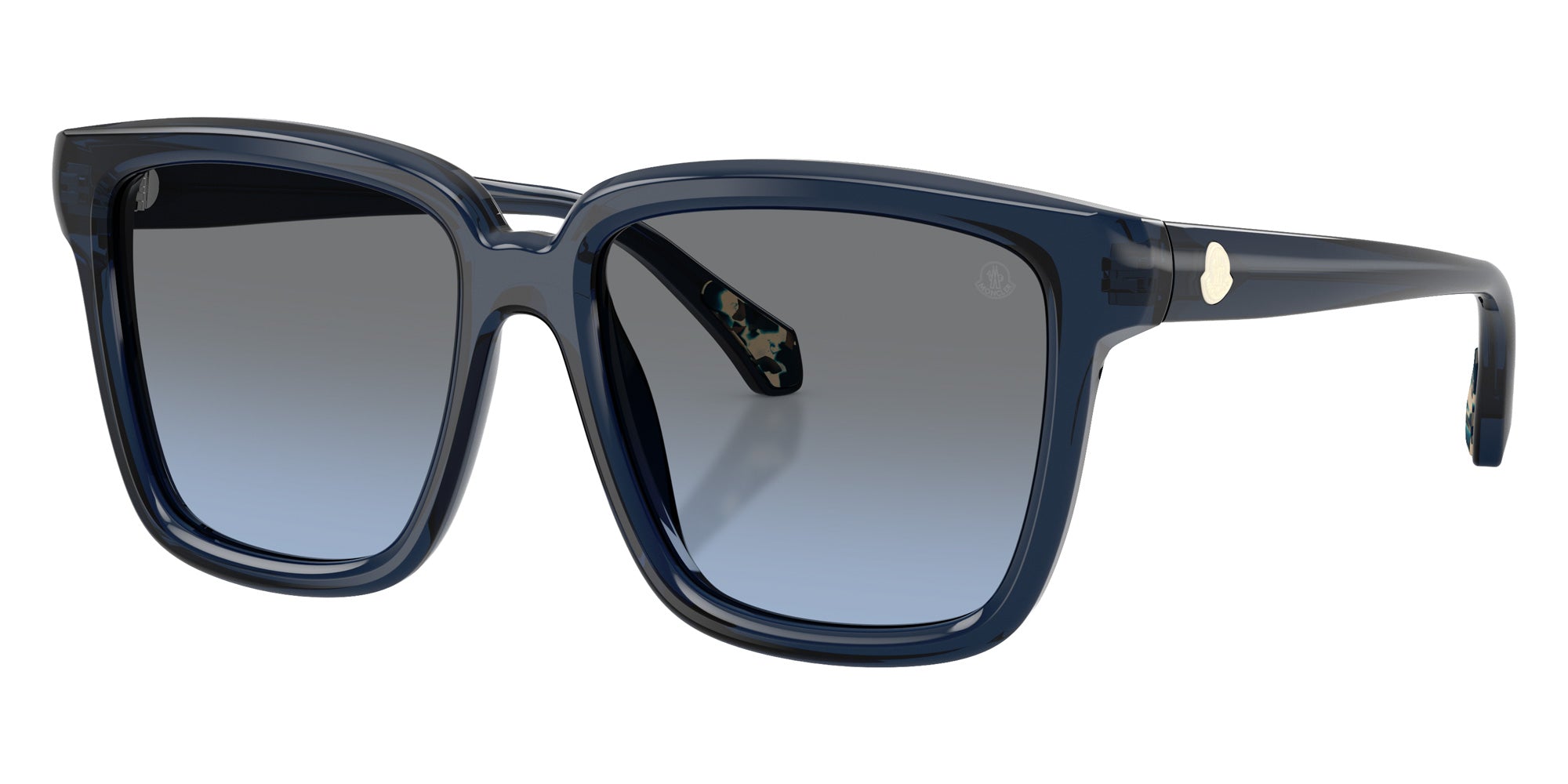 Moncler ME6026 Clasico 30478F 54 - Shiny Transparent Blue #id:me602630478f_s:110105