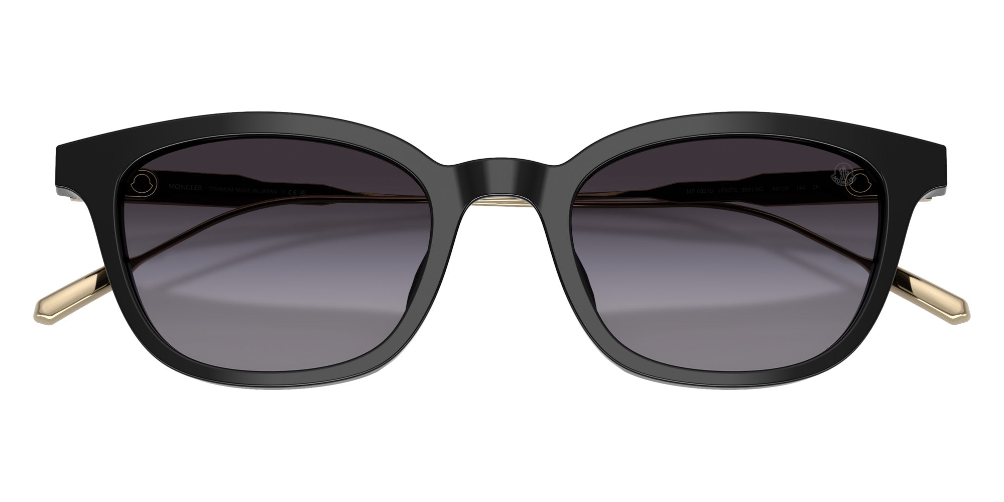 Moncler ME6027D Lentis Wayfarer Sunglasses | EyeOns.com