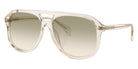 Moncler ME6028 Fluxe 30032C 60 - Shiny Transparent Off White / Gradient Green Gray #id:me602830032c_s:104105