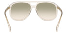 Moncler ME6028 Fluxe 30032C 60 - Shiny Transparent Off White / Gradient Green Gray #id:me602830032c_s:104115