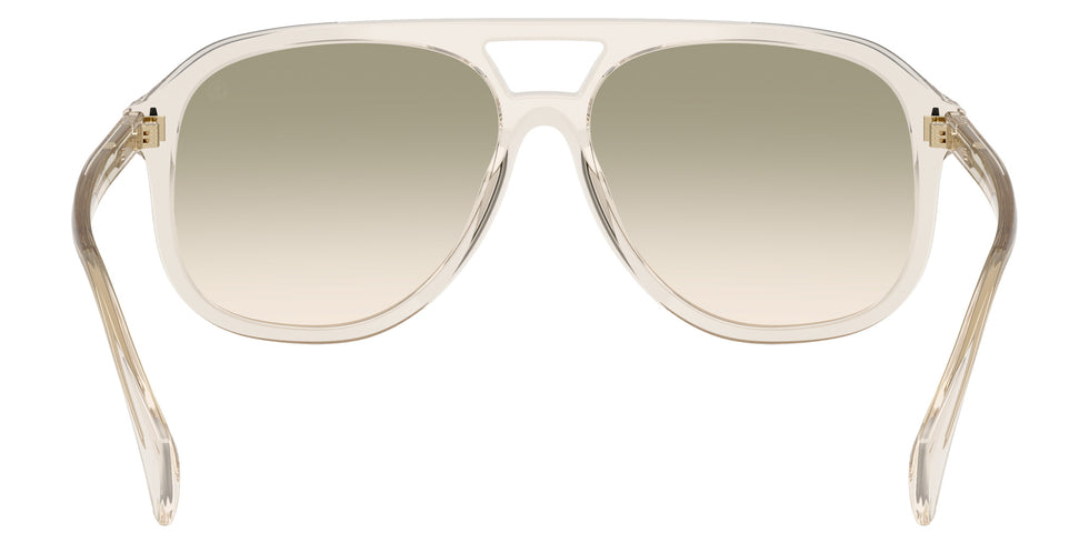 Moncler ME6028 Fluxe 30032C 60 - Shiny Transparent Off White / Gradient Green Gray #id:me602830032c_s:104115