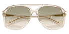 Moncler ME6028 Fluxe 30032C 60 - Shiny Transparent Off White / Gradient Green Gray #id:me602830032c_s:104120