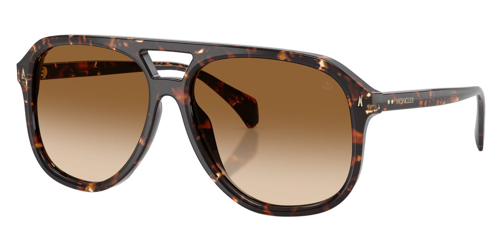 Moncler ME6028 Fluxe 304889 60 - Shiny Butter Havana / Gradient Brown #id:me6028304889_s:108105