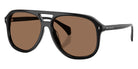 Moncler ME6028F Fluxe 300173 60 - Shiny Black / Dark Brown #id:me6028f300173_s:100105